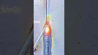 Download lagu Begini cara pengelasan plat stenlist tipis 3G #shorts mp3