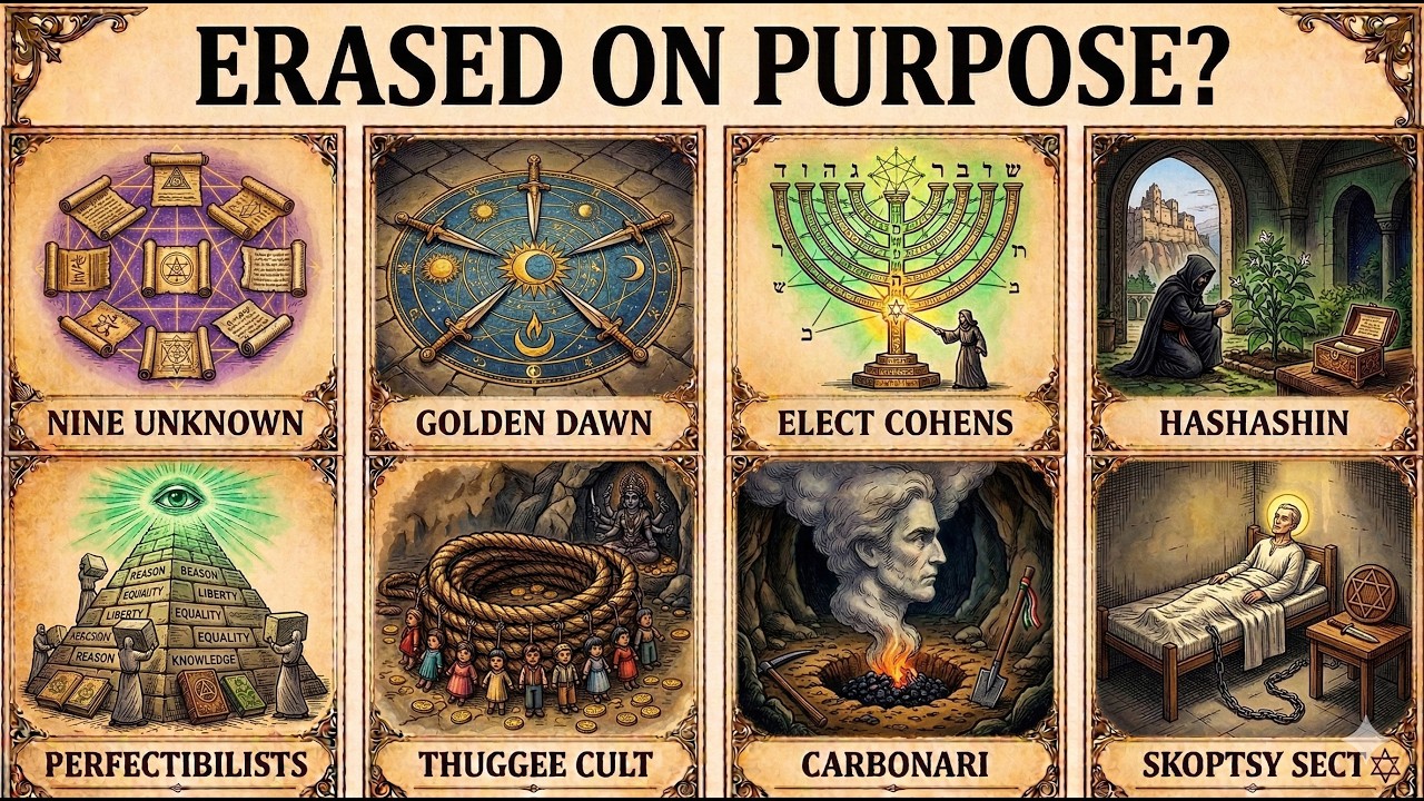 10 Elite Secret Societies That Erased Themselves From Historical Records