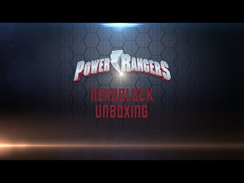 Power Rangers NerdBlock unboxing  -  March 2017