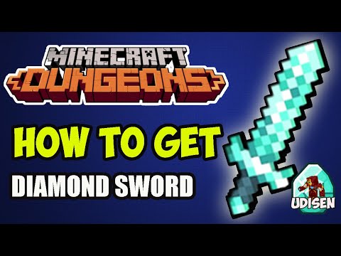 Minecraft Dungeons how to get Diamond Sword (ANY LEVEL)