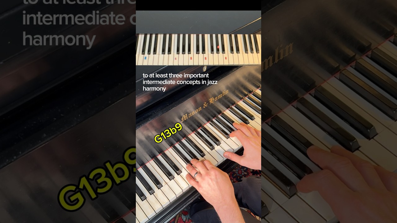 Video thumbnail: This little moment holds a key to at least three important intermediate concepts in jazz harmony.