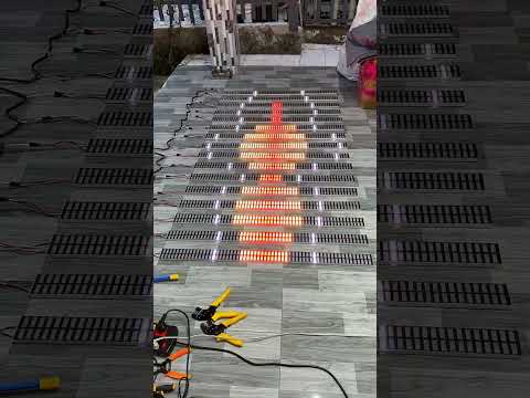 16-bar 1 m LED music visualizer real product video