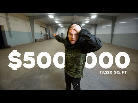 I Bought a Huge WAREHOUSE for my YouTube Studio!