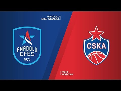 Anadolu Efes Istanbul - CSKA Moscow Highlights | Turkish Airlines EuroLeague, RS Round 15