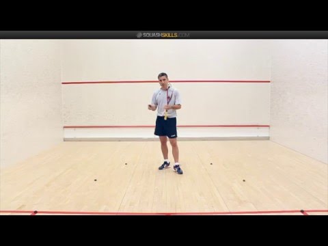 Squash tips: Thierry Lincou's cross court drill