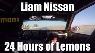 Liam Nissan 24 Hours of LeMons Buttonwillow 2016 Fast Laps