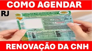 Como agendar renovação da Habilitação  no Detran RJ