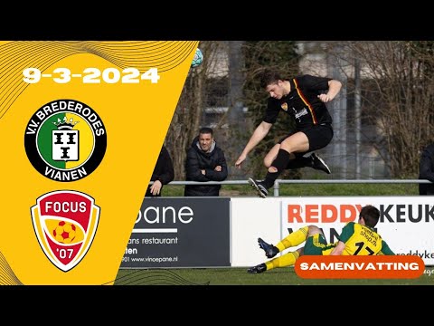 Blijft Focus Ongeslagen na de Winterstop? | Brederodes 1 - Focus 1 | Samenvatting