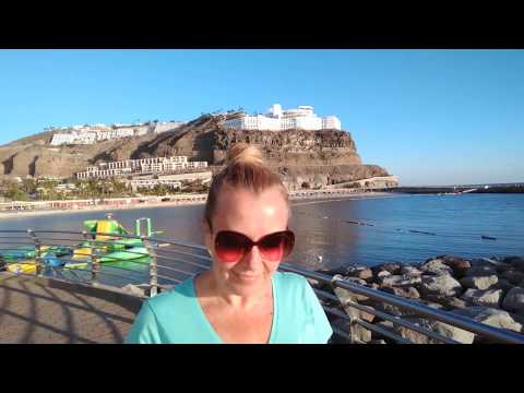Canary Islands Amadores Beach Gran Canaria December 2017
