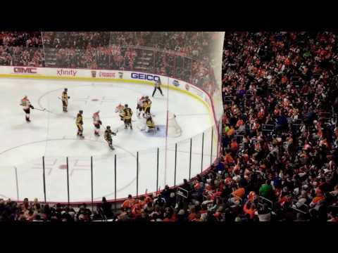Flyers alumni game vs Penguins 50th anniversary - LCB line reunion