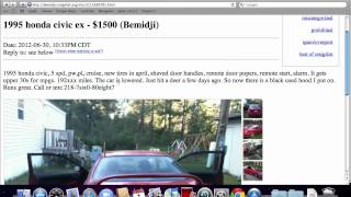Craigslist Bemidji Used Cars and Trucks - Private For Sale by Owner Listings Offer Low Prices