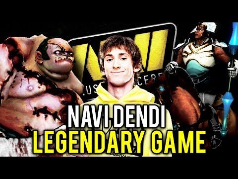 NaVi Dendi Pudge - MOST LEGENDARY GAME EVER - Dota 2