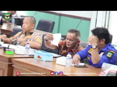 Rapat DPRD dan Pemko Pematangsiantar Tentang Peta Lahan Sawah Dilindungi