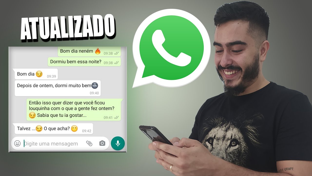 Como Conquistar Uma Mina Pelo WhatsApp ( ATUALIZADO 2021 )