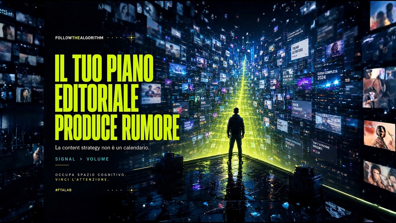 Strategia editoriale — Follow The Algorithm