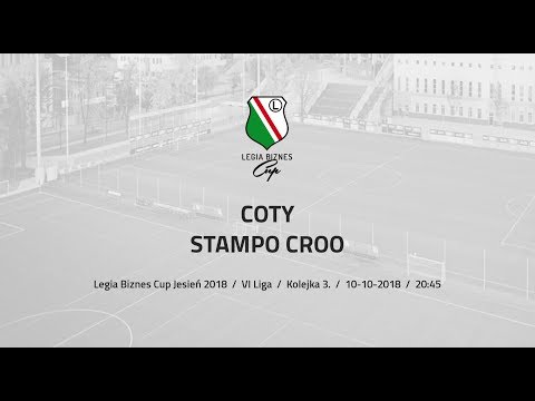 Skrót spotkania COTY - STAMPO CROO ( Legia Biznes Cup Jesień 2018 )
