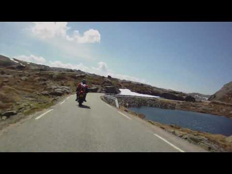 Driving motorcycle in Norway 04 FullHD