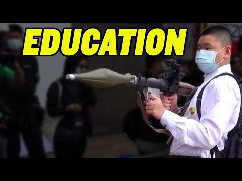 National Security Education Day “Celebrated” in Hong Kong