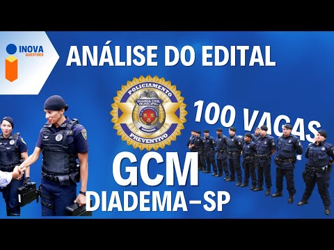Análise do Edital da GCM de Diadema 2025 (sem retificações)