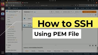 How to SSH Login using .PEM  File in AWS EC2