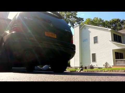 2001 ML55 AMG Stock Exhaust