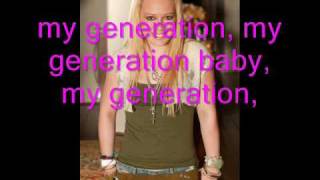 Hilary Duff - My Generation LYRICS