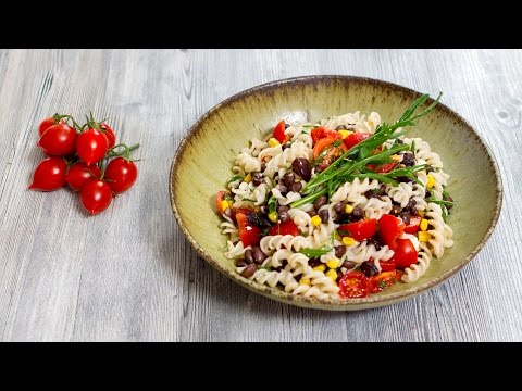 PASTA e FAGIOLI estiva | INSALATA DI PASTA FREDDA con verdure PERFETTA PER L'ESTATE, FACILE, VELOCE