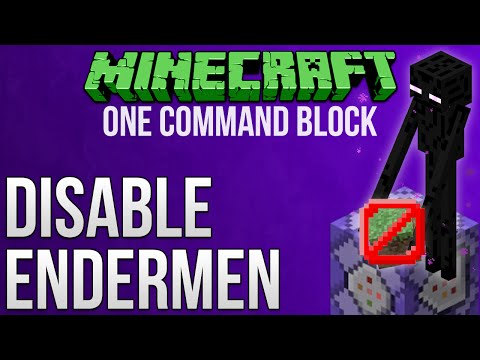 xisumavoid - Minecraft: Disable Endermen Griefing In 1.9 Tutorial (One Command Block)