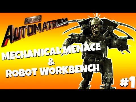 Fallout 4 Automatron DLC Playthrough - Mechanical Menace - Part 1 (Survival Difficulty)