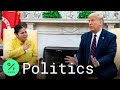 Trump Meets With Family of Slain Army Soldier Vanessa Guillén at the White House Trump Meets With Family of Slain Army Soldier Vanessa Guillén at the White House