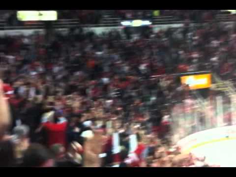 Being There: Datsyuk scores to extend the home winning streak!