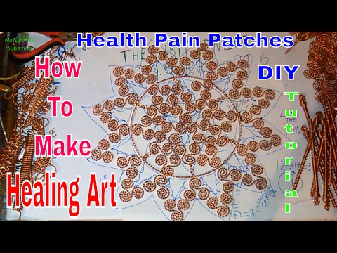 How to make health patches with coils part 4 - tutorial - healing art with Keshe  plasma technology Video