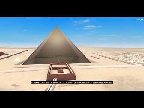 DIGITAL GIZA: Giza 3D - Tour of the Khafre Pyramid Complex