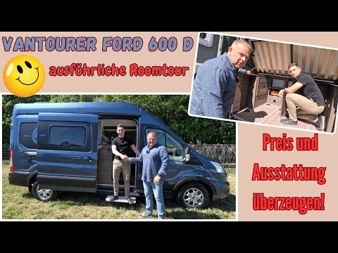 VANTOURER FORD 600 D🚐Space wonder under 6 meters at a great price*Panel van*Van*Motorhome🤑Room tour