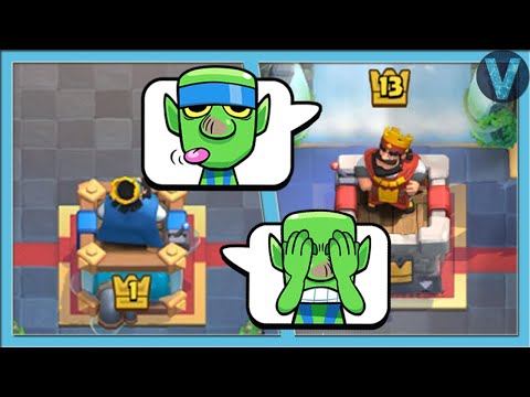 13 УРОВНИ ОТДАЮТ ПОБЕДЫ! 1 УРОВЕНЬ ПОКОРЯЕТ 4500 / CLASH ROYALE