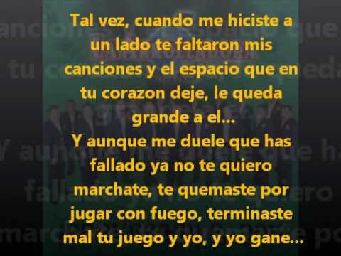 No Regresare (Con letra) - La Arrolladora Banda el Limon