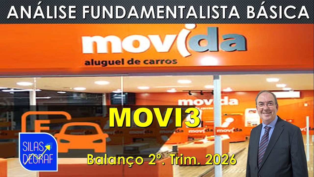MOVI3 - MOVIDA PARTICIPAÇÕES S/A. ANÁLISE FUNDAMENTALISTA BÁSICA. PROF. SILAS DEGRAF. 2o. TRIM 2026
