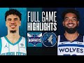HORNETS at TIMBERWOLVES | FULL GAME HIGHLIGHTS | January 22, 2024