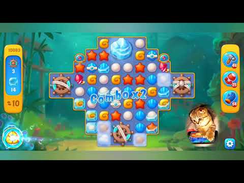 Fishdom 2022, no Boosters,  10083  level  -  прохождение без бустеров,  10083  уровень.