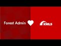 Forest Admin All In One Rails Admin Panel