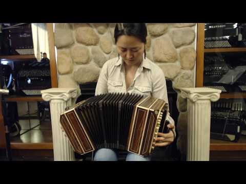 SCANBANDRW - Rosewood Scandalli Argentinean 152 Note Bandoneon LM 39 37 $7999