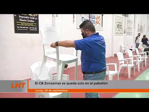 El CB Zonzamas se queda solo en el pabellón