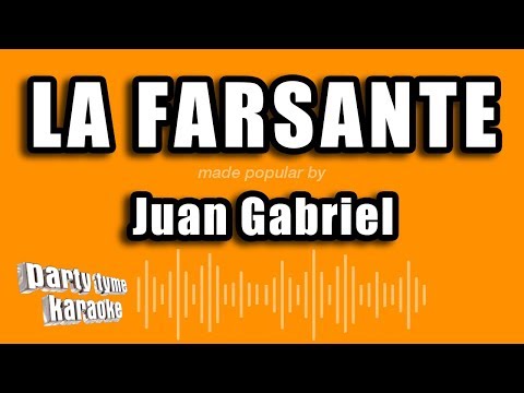 La Farsa - Pistas De Juan Gabriel