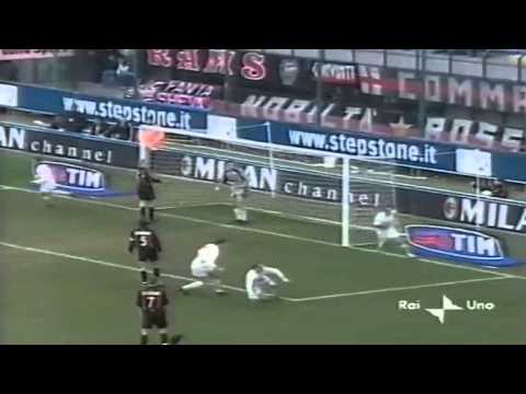 Serie A 2001-2002, day 22 Milan - Perugia 1-1 (Serginho, Bazzani)
