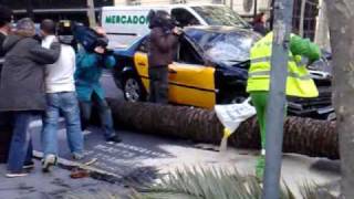Barcelona - Temporal de viento · 24 de enero 2009