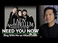 Need You Now Male Part Only Karaoke