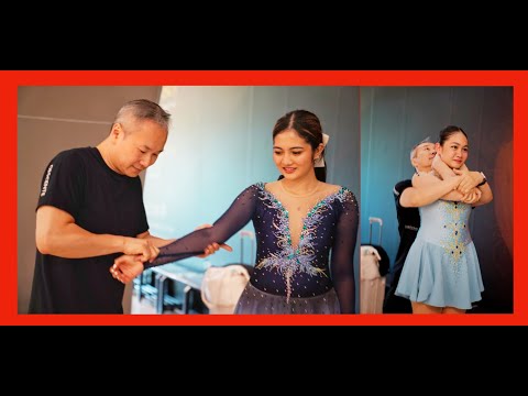 skater from #thailand bomb into Chris Leong coincidentally while he waiting Kiki skating competition