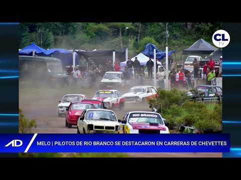 Tres pilotos de Río Branco se destacaron en campeonato de Chevettes en Melo