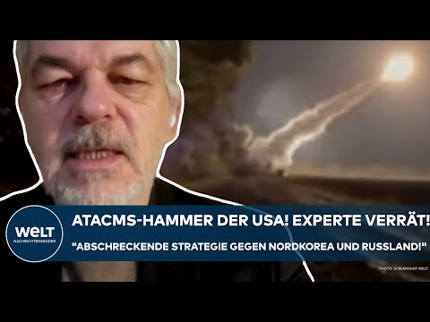 PUTINS KRIEG: ATACMS-Hammer! "Eine abschreckende Strategie gegenüber Nordkorea und Russland!"