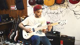 Video thumbnail for Harley Benton Harley Benton R-457MN WH Fanfret - Demo Corto by Pepis Music